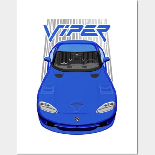 Viper SR II-1996-2002-blue Posters and Art